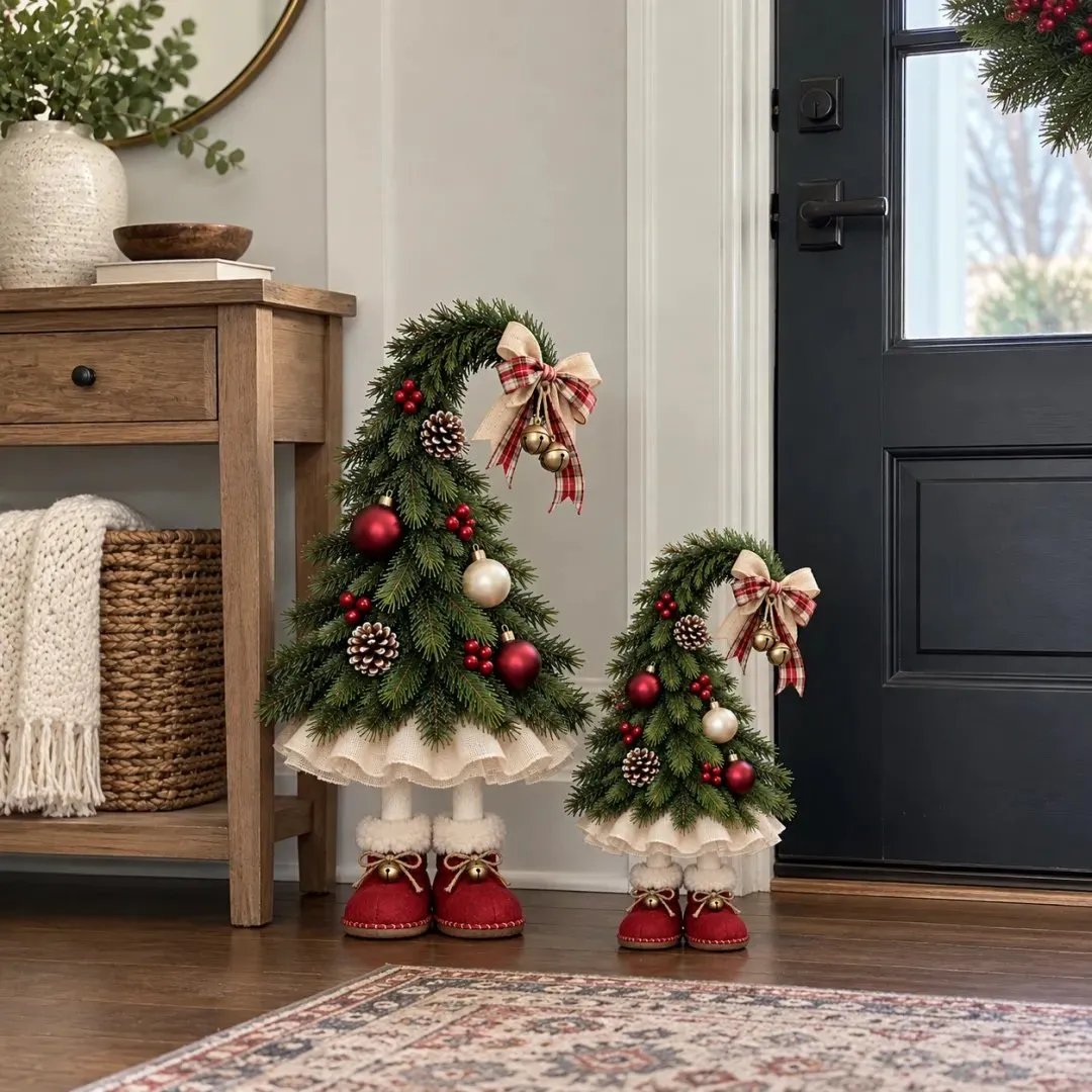🎉Whimsical Christmas Elf Tree Decor