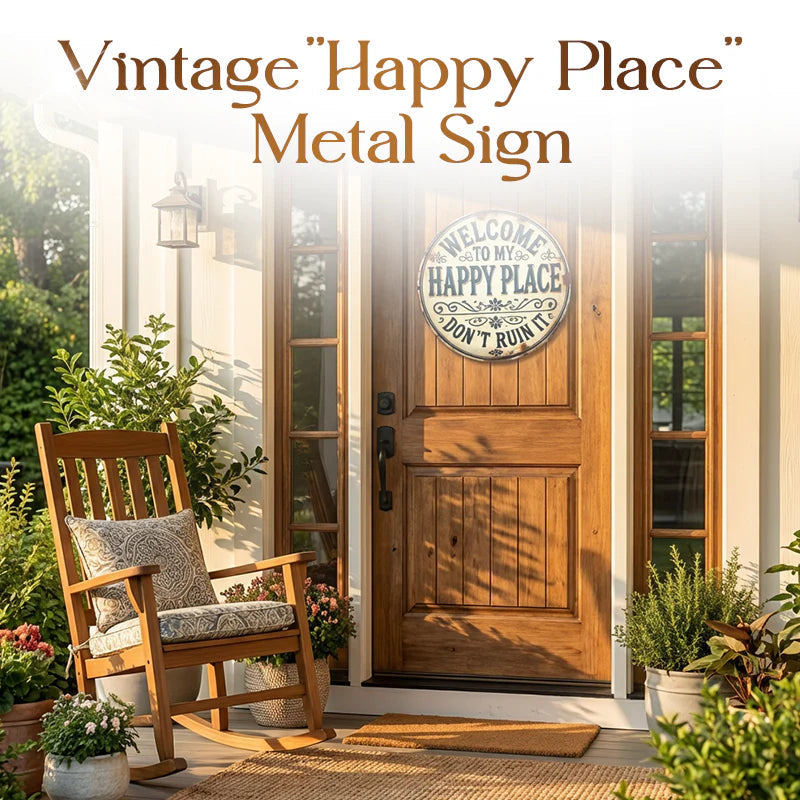“This Is My Happy Place” Door Sign