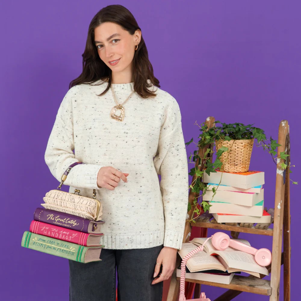Vendula Travelling Library Bookshop Turn The Page Bag