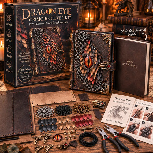 🔥😍Dragon Eye Grimoire Cover DIY Kit