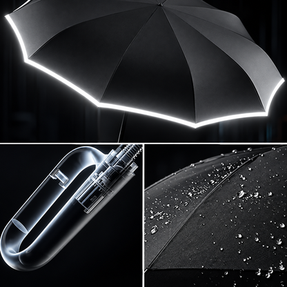 ☔ Ring-Buckle Umbrella – Easy to Carry, Ready for Rain ✨