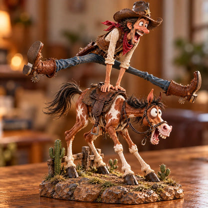 🤠Hold My Hat! – Fun Wild West Figurine🐴(📦Buy 2 Free Shipping)