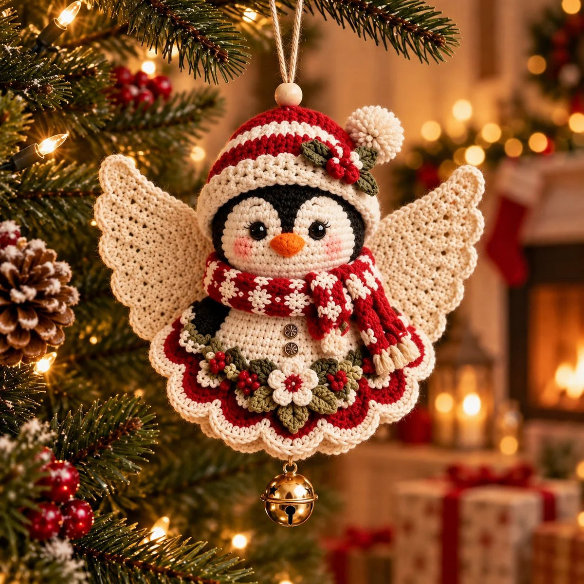 🎄DIY Crochet + Christmas Ornament + 5 Characters / Handmade Keepsake