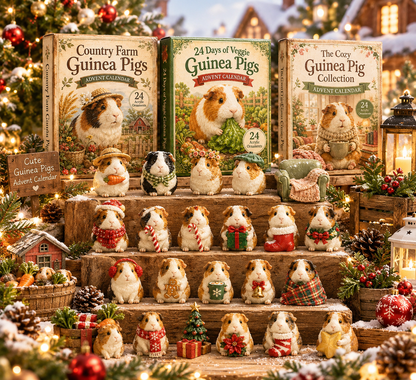 🔥 TODAY ONLY: 50% OFF – 2026 Guinea Pig Christmas Advent Calendar | 24 Days of Adorable Festive Surprises & Acrylic Ornament Blind Box Gift