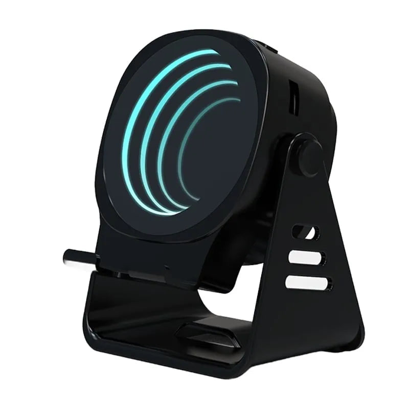 🔊 Magnetic Snap-On Induction Speaker Stand – Wireless Phone Audio Booster & Desktop Holder ✨