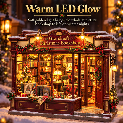 🎄 Build Your Own Grandma’s Christmas Bookshop Nook ✨