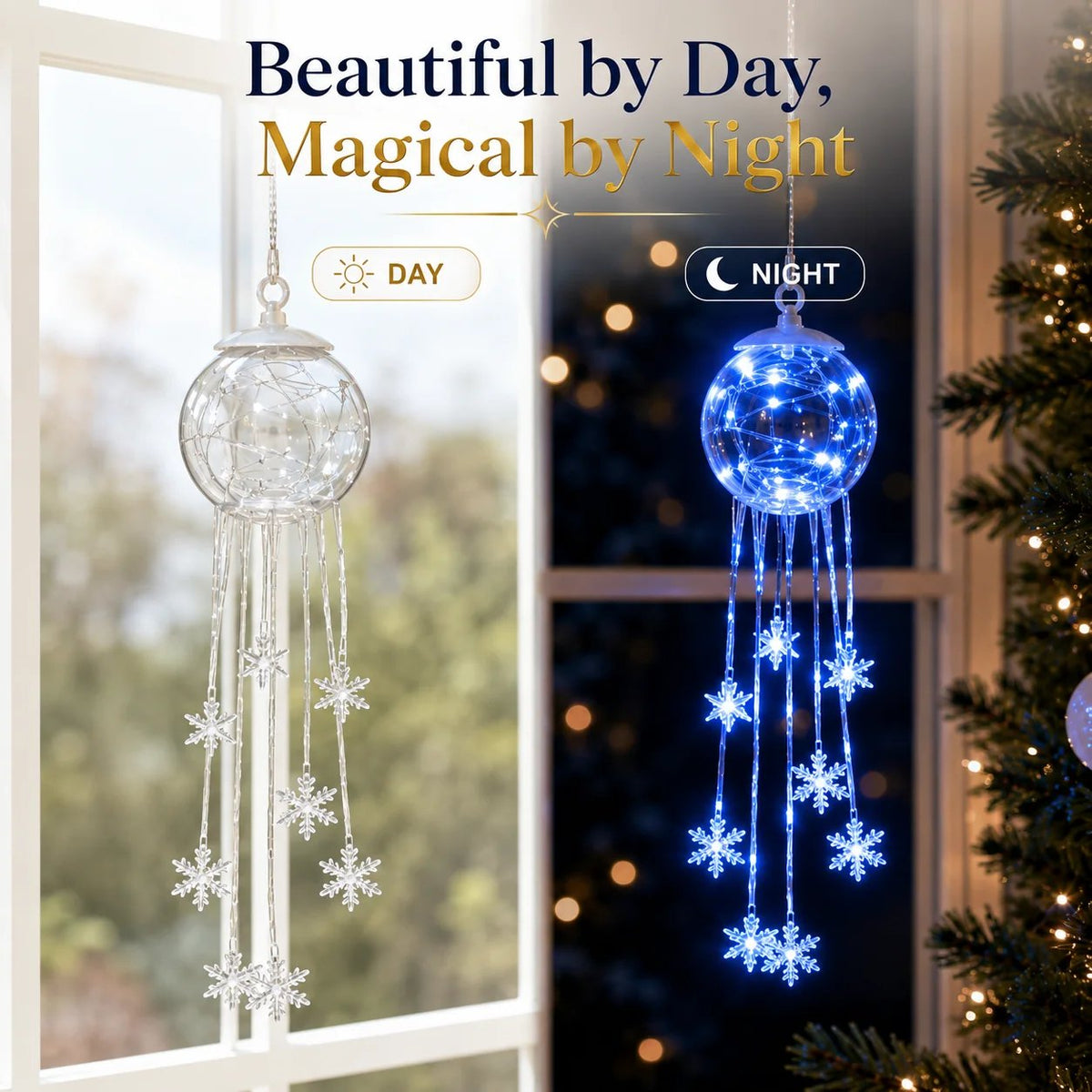 ❄️Winter Magic Snowflake Cascade