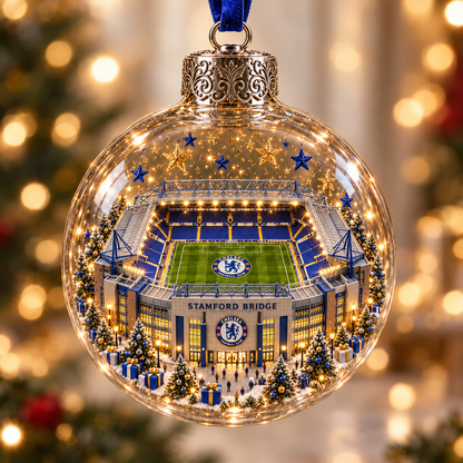⚽ Light-Up Football Stadium Christmas Ornament | 20 Styles – 15