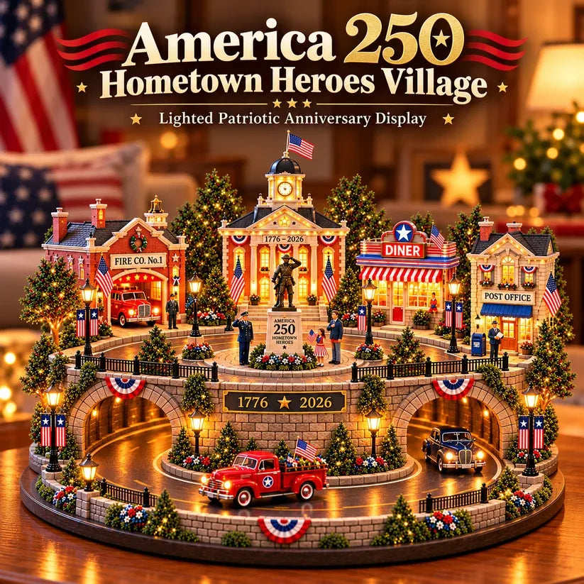 🇺🇸 America 250 Hometown Heroes – Lighted Veterans Tribute Village