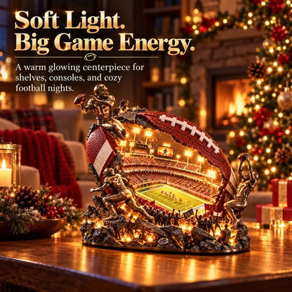 🏈 A Stadium Inside a Football™ – Lighted Game Day Collectible 🏟️