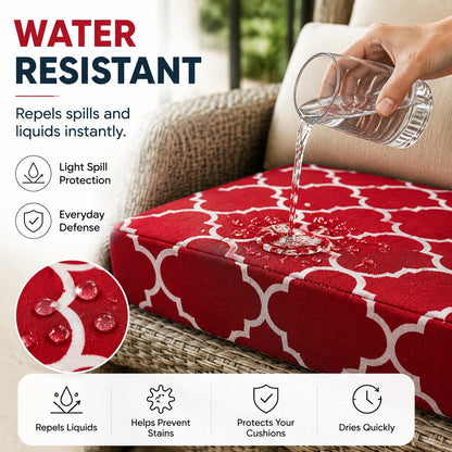 🛋️ Outdoor Patio Sofa Cushion Covers 🔥Free Shipping Worldwide
