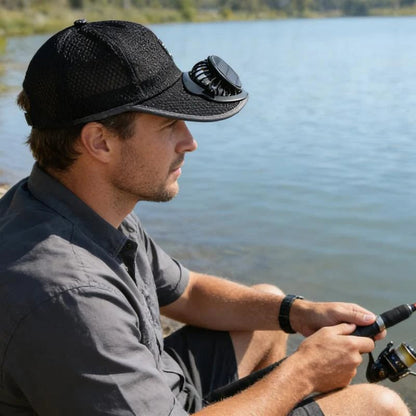 🔥 Beat the Heat Hands-Free — Stay Cool Under the Sun 🧢