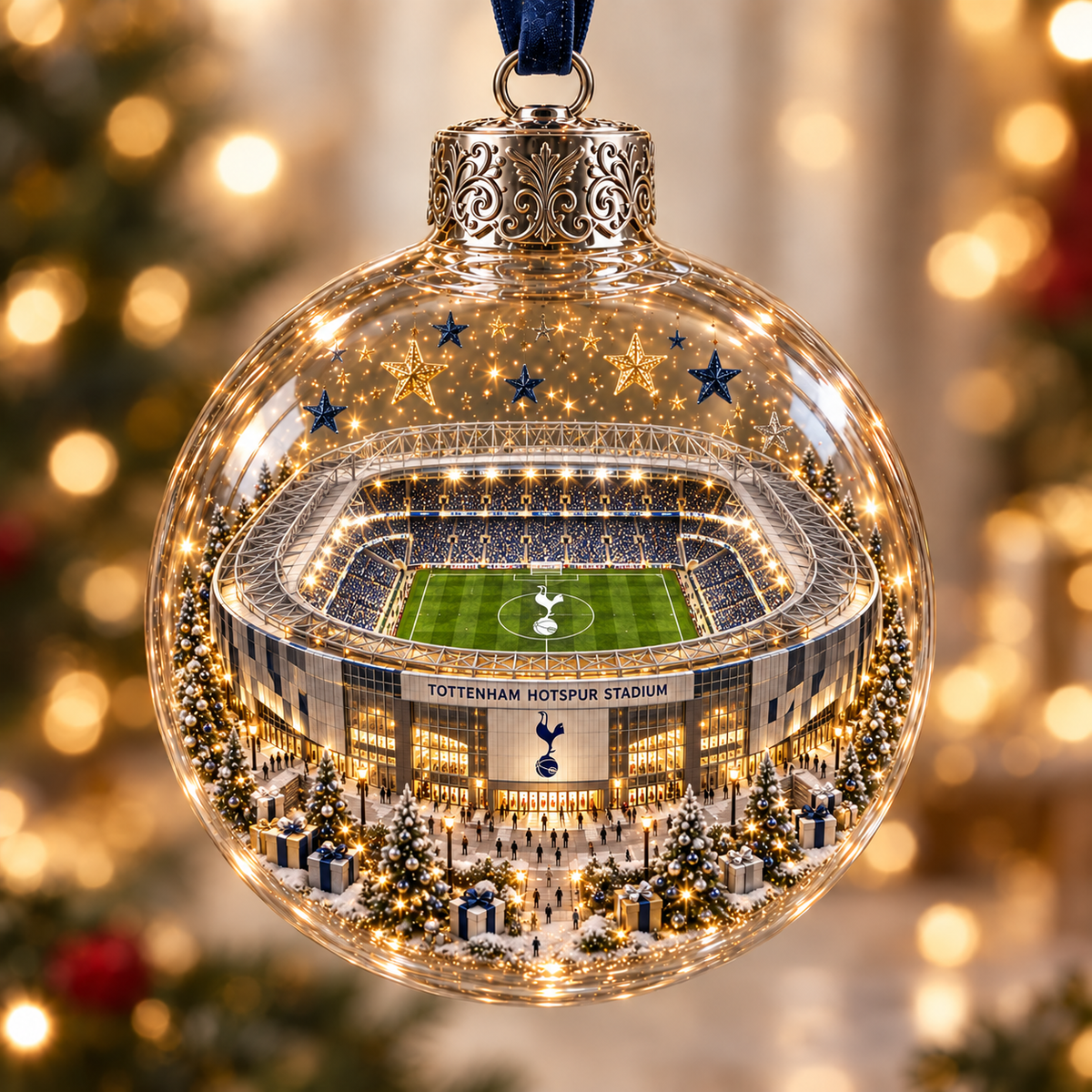 ⚽ Light-Up Football Stadium Christmas Ornament | 20 Styles – 19