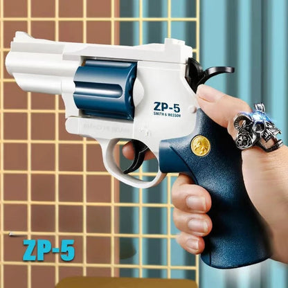🎯 Realistic Toy Dart Revolver – Dart Blaster for Target Practice & Play ✨