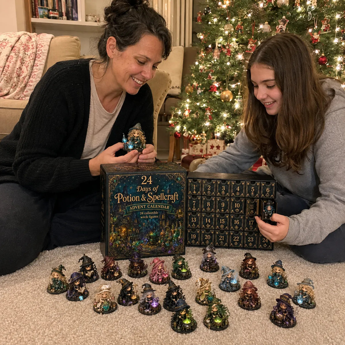 🧙‍♀️TODAY ONLY 50% OFF – Witch Advent Calendar | 24 Days of Magical Witchy Surprises | Limited Edition Collectible Mini Figures✨