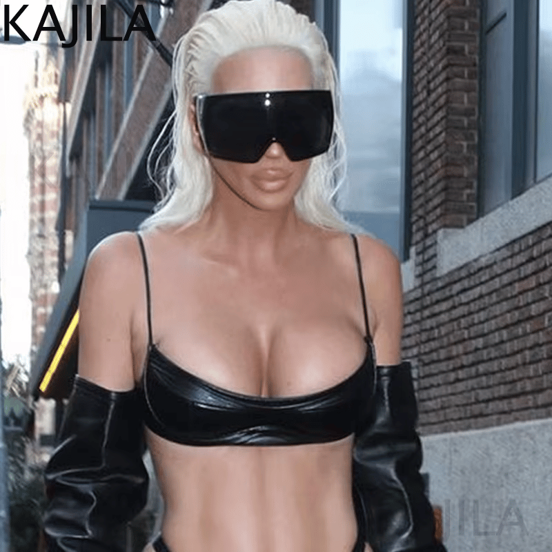 Hot Sale🕶️ Futuristic Wrap-Around Y2K Sunglasses