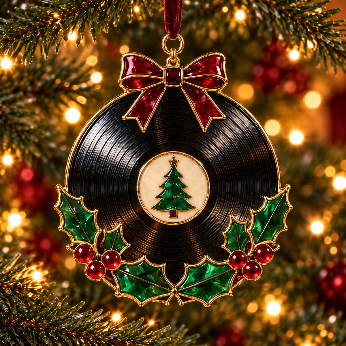 Vintage Music Christmas Ornaments – 6 Nostalgic Designs for Music Lovers