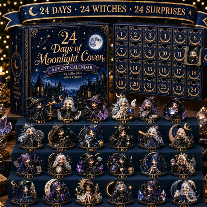 🧙‍♀️TODAY ONLY 50% OFF – Witch Advent Calendar | 24 Days of Magical Witchy Surprises | Limited Edition Collectible Mini Figures✨