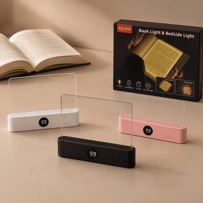 📖✨ Serene Reading Light – Soft, Cozy Illumination for Nighttime Reading