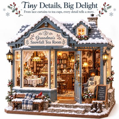 ☕ Build Your Own Snowfall Tea Room Cottage ❄️