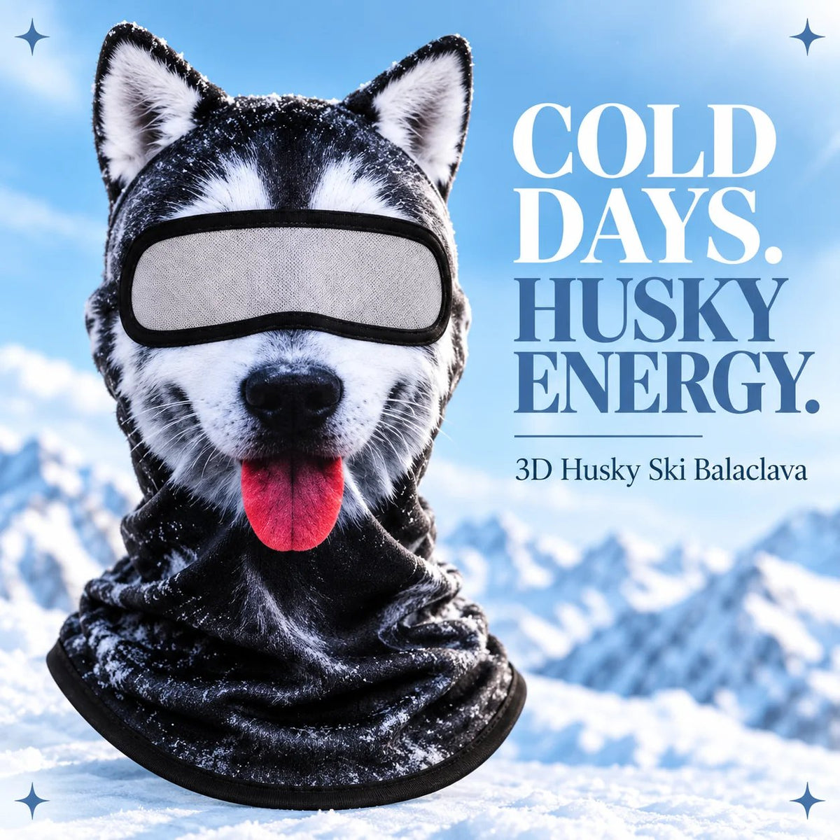🔥🐱3D Cat Ski Balaclava Face Mask with Ears Animal Mask