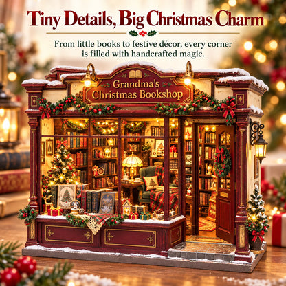 🎄 Build Your Own Grandma’s Christmas Bookshop Nook ✨