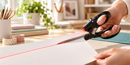 ✂️ Laser-Guided Scissors – Easier Straight-Line Cutting for Sewing & DIY Crafts ✨
