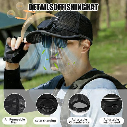 🔥 Beat the Heat Hands-Free — Stay Cool Under the Sun 🧢