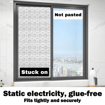 🪟Window Privacy Film – No Glue, No Tools, No Commitment!