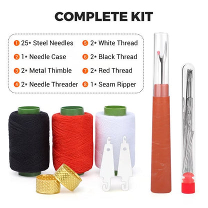 🔥 37-Piece Sewing Tool Set – Complete DIY Repair Kit ✂️