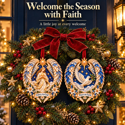 Wings of Faith – Christian Christmas Ornaments in 6 Inspirational Designs