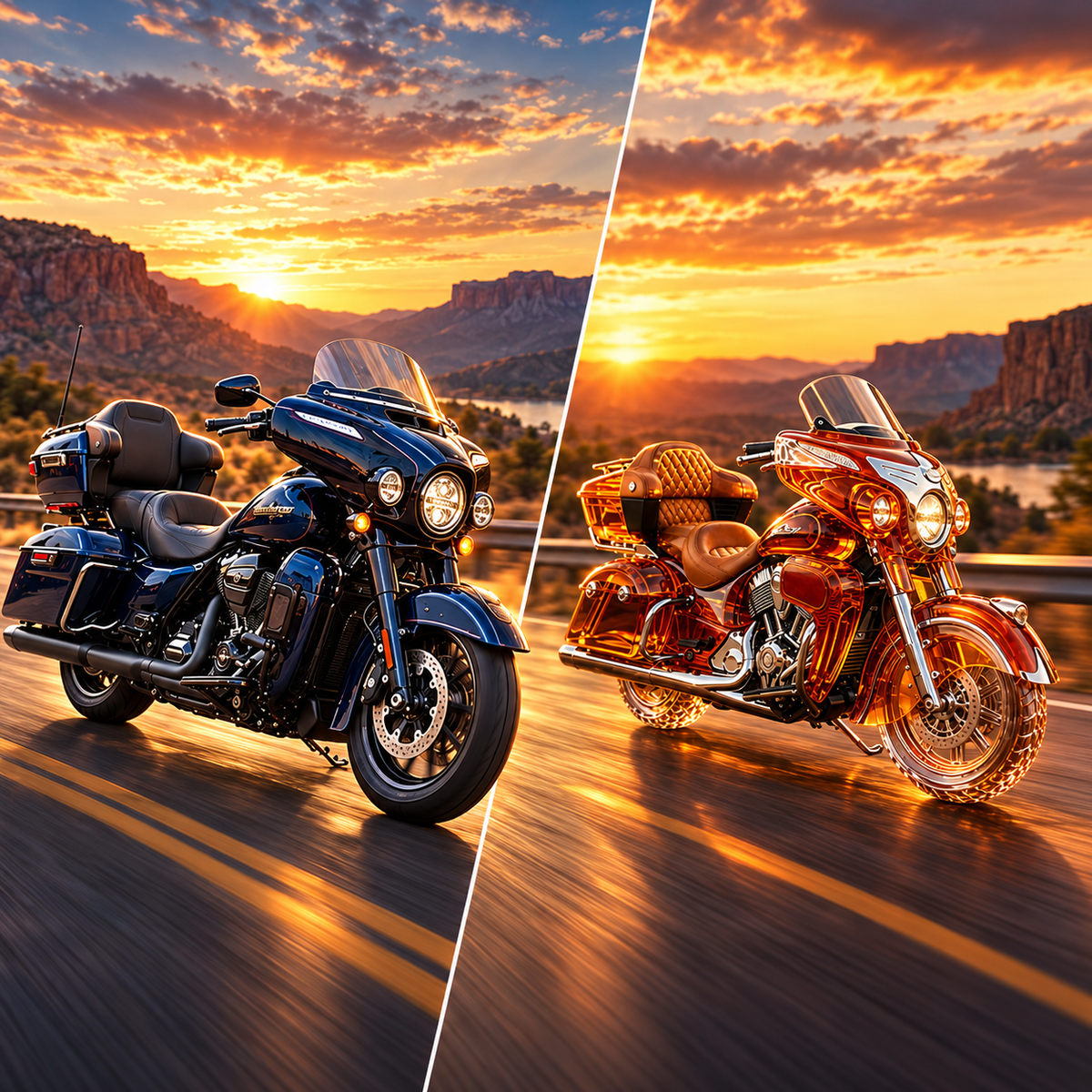 🏍️ The Open Road Never Leaves You – Motorcycle Whiskey Decanter 🥃