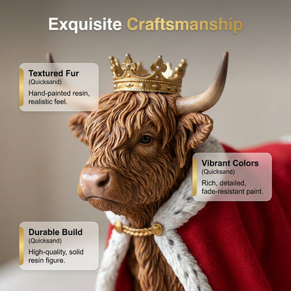 🐮 24-Day Highland Cow Advent Calendar – 24 Surprise Acrylic Ornaments