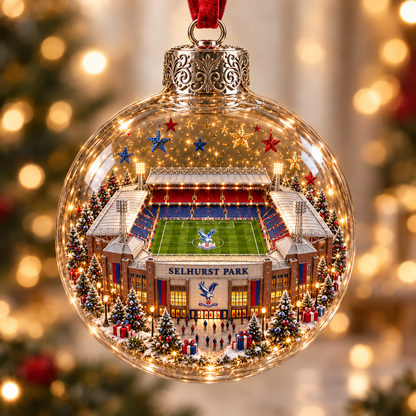 ⚽ Light-Up Football Stadium Christmas Ornament | 20 Styles – 5