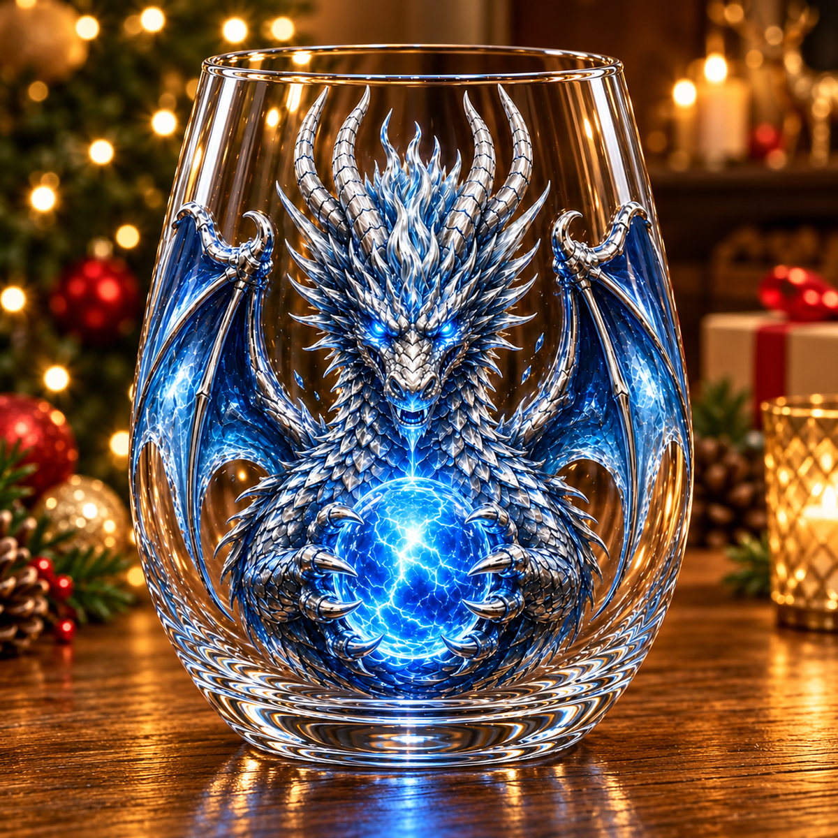 🐉✨ 3D Mythic Dragon Glass Art Cup | Luxury Raised Fantasy Glassware for Whiskey, Home Bar Décor & Legendary Gifts 🎁