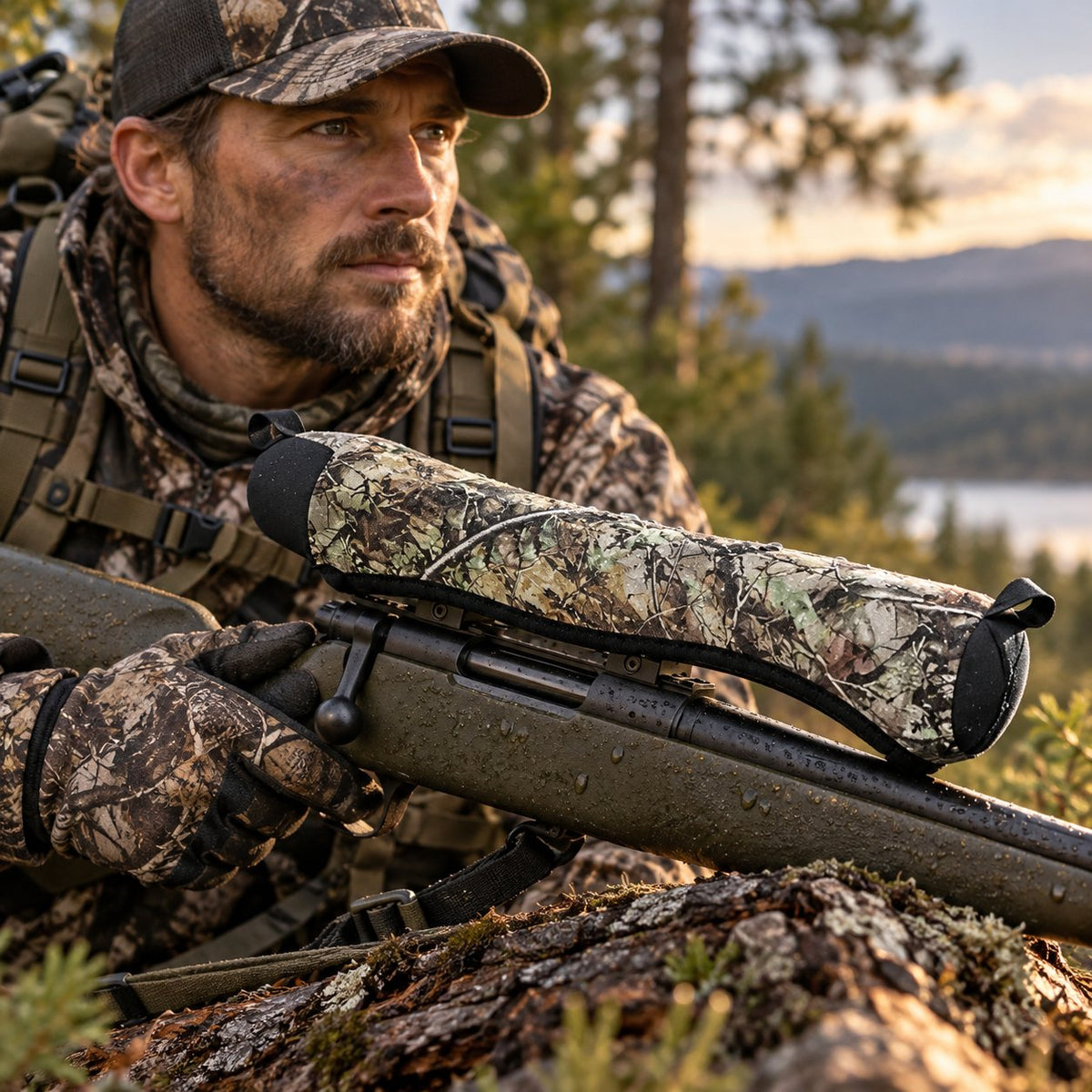 🎯 3-Pack Neoprene Scope Covers – Water-Resistant, Scratch-Protective Optical Gear Covers for Outdoor Adventures 🛡️