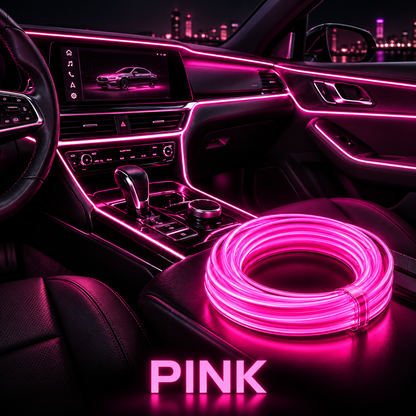 🚗✨ Car Interior LED Strip Lights – Ultra-Slim Ambient Lighting in 9 Colors