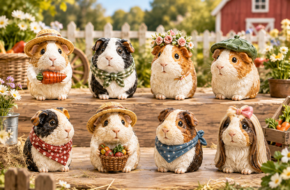 🔥 TODAY ONLY: 50% OFF – 2026 Guinea Pig Christmas Advent Calendar | 24 Days of Adorable Festive Surprises & Acrylic Ornament Blind Box Gift