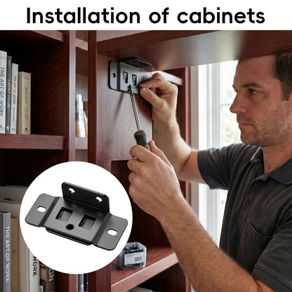 Heavy-Duty Corner Brackets – Quick Fitting L Shape Furniture Joint Braces