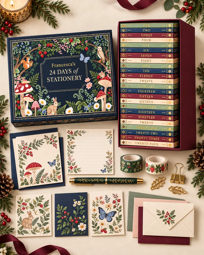 🔥 Buy 2 & Save 20% 📚 2026 Stationery Magic Advent Calendar – 24 Days of Christmas Surprises 🎄