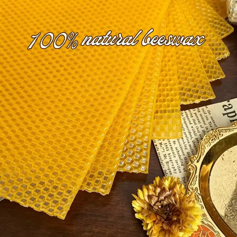 🔥HOT SALE🔥📢🕯️ DIY Beeswax Candle Making Kit (12-Piece Set) – Create Your Own Cozy Glow!