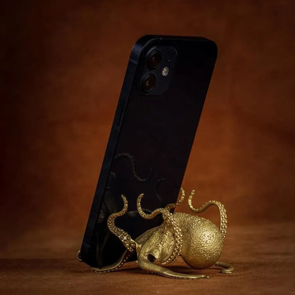 🐙 Octopus Phone Stand & Pen Holder – Playful Desktop Organizer ✨