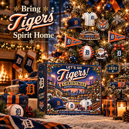 🎄 Let’s Go Tigers! Baseball Christmas Advent Calendar