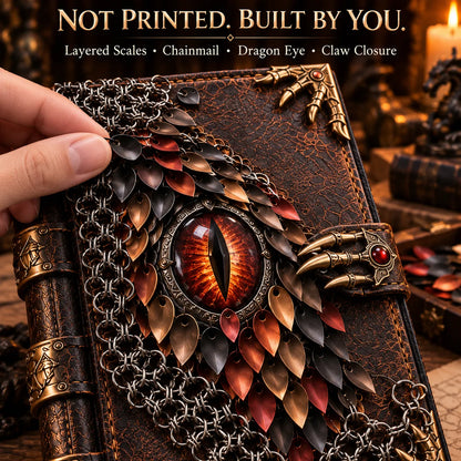 🔥😍Dragon Eye Grimoire Cover DIY Kit