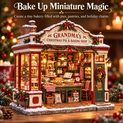 🥧 Build Your Own Grandma’s Christmas Bakery 🎄