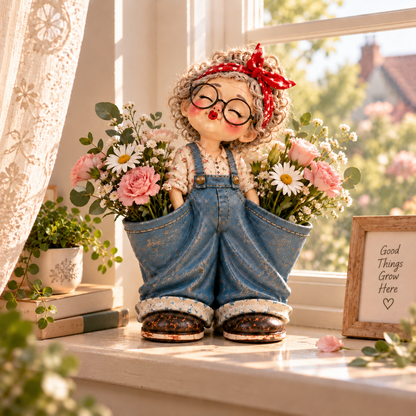 ❤️ Retro Girl Multi-Purpose Organizer & Cute Home Decor
