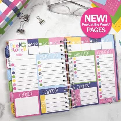 📅✨ 2027–2028 Life Planner – 24-Month Weekly & Monthly Organizer with Stickers & Bill Trackers