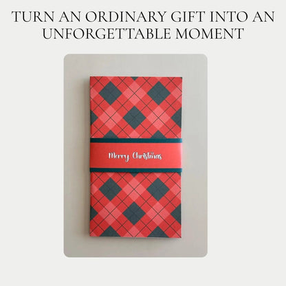 🎄 50% OFF – 4PCS Waterfall Christmas Gift Card Booklet | Fun Pull-Out Surprise 🎁✨