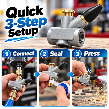 🔧 Inline Air Blow Gun Valve — One Press, Instant Air! 💨