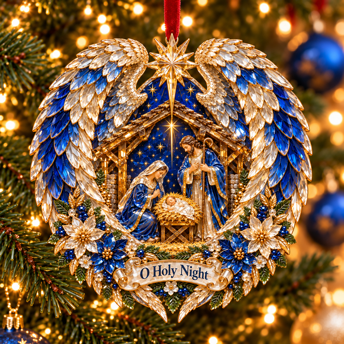 Wings of Faith – Christian Christmas Ornaments in 6 Inspirational Designs